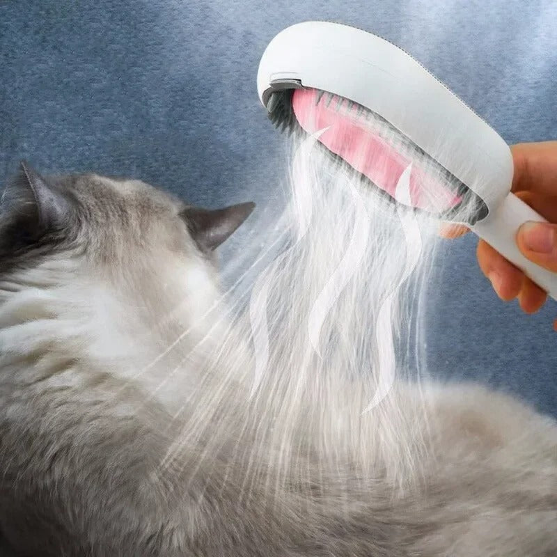 DogCatFri™ GroomingBrush 1+1 GRATIS: Huisdierhaarverwijderaar En Massageborstel