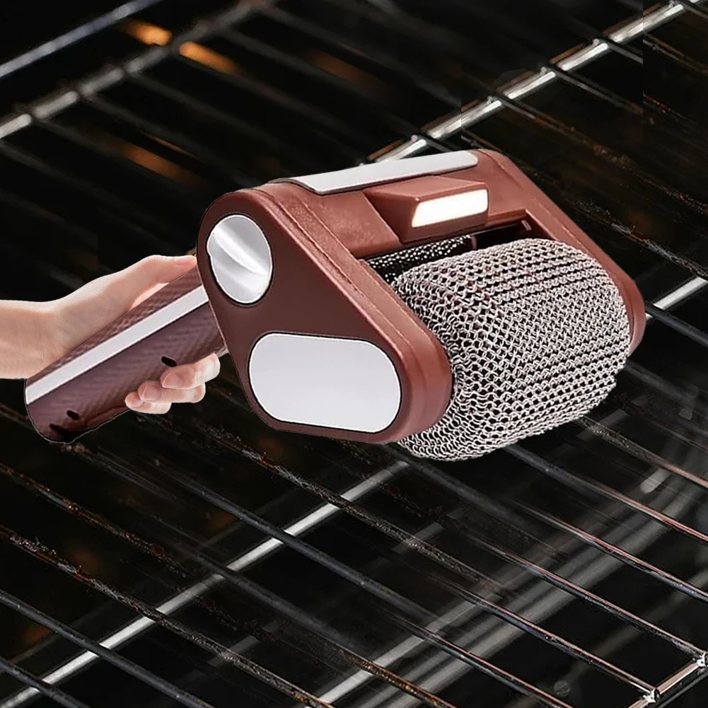 Cleaner Pro° GrillCleaner: Oplaadbaar Elektrisch Borstelloos Grillreiniger Roller