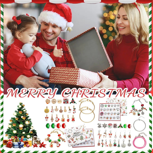 Jewelance™ BraceletCalendar: DIY Kerst Adventskalender Armband Bedelset