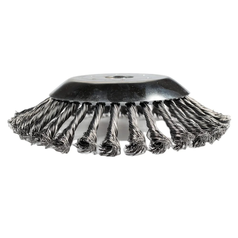 CutterHead: Zwaar Uitgevoerde Staaldraad Onkruid Snijder 20cm Borstelkop Set