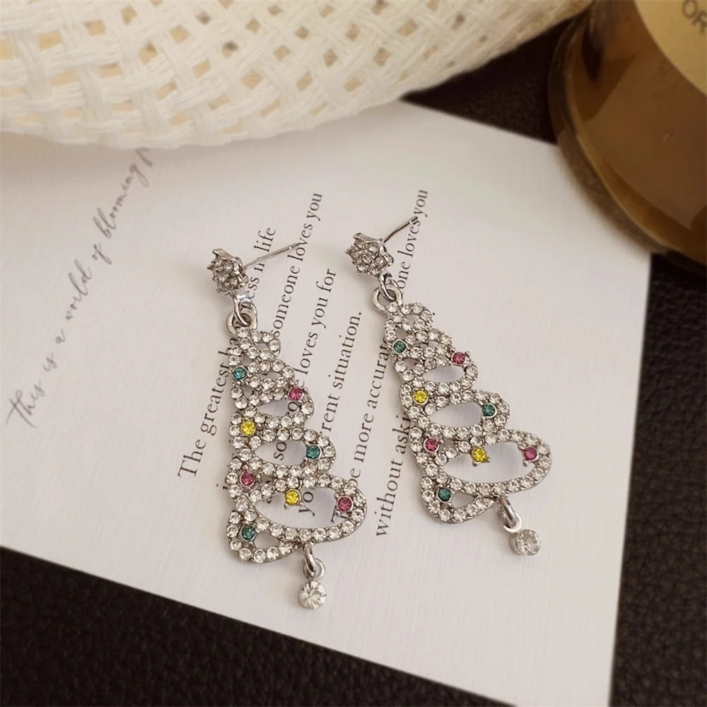 Jewelance™ ChristmasEarrings: Kerstboom Oorbellen