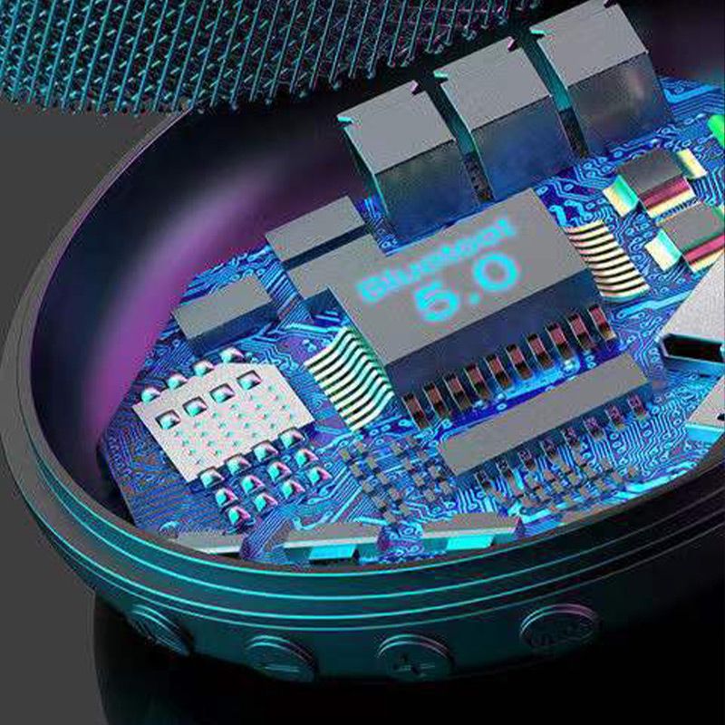 Pousbo® [Schokkende bas] Mini Draagbare Waterdichte Bluetooth Luidspreker
