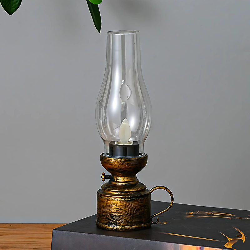 Ledsen™ VintageLamp 1+1 GRATIS: Vintage LED Kerosine Lamp Met Flikkerend Vlam