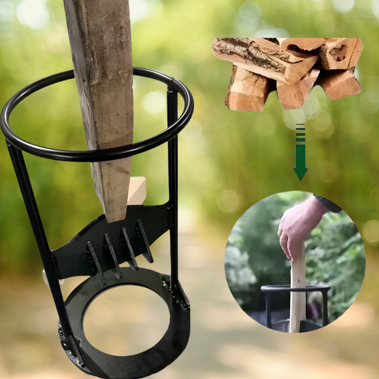 WoodSplitter - Draagbare Gietijzeren Hout Splitter
