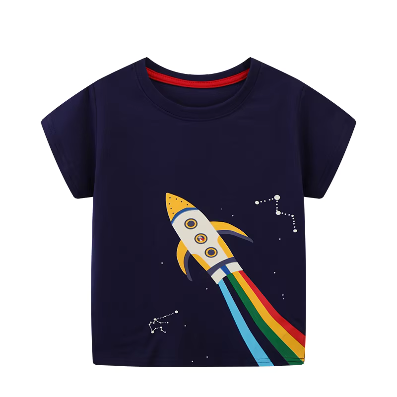 Icone™ DinoShirt: Kinderen Gloeien op De Donker Dinosaur T-shirt
