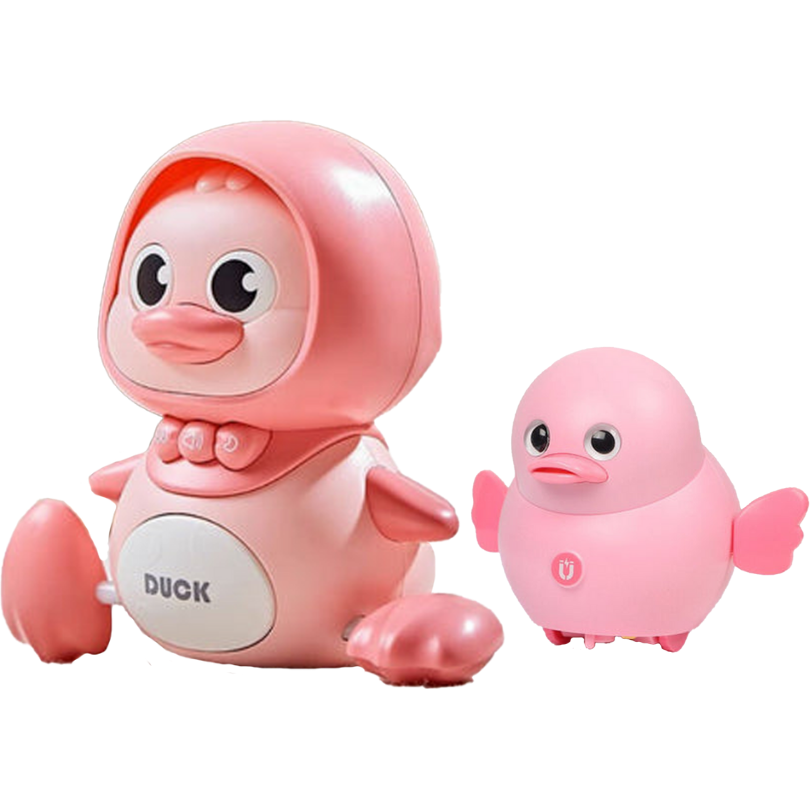 Kletshuts™ WalkingDuck: Interactief Schattig Lopen Eend Baby Speelgoed
