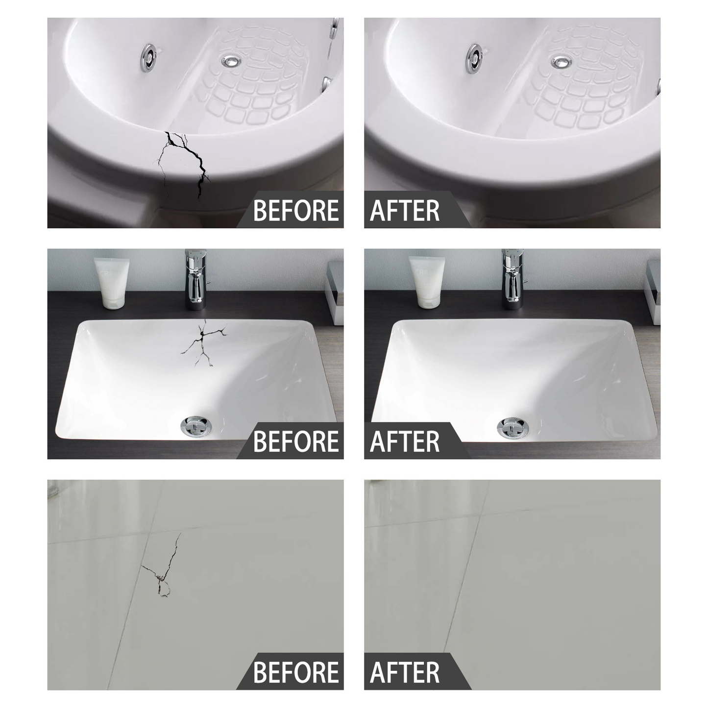 CeramicPaste - Keramisch Tegel Reparatie Plakken Set