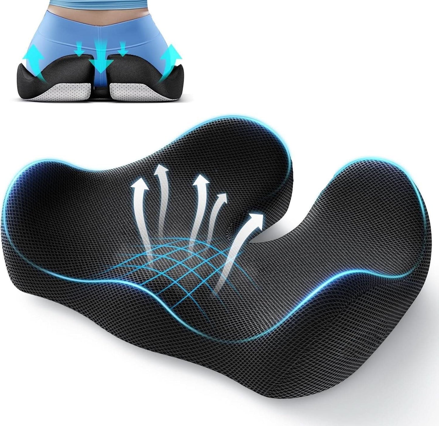🎁LAATSTE DAG 50% KORTING🔥Ergonomisch traagschuim zitkussen