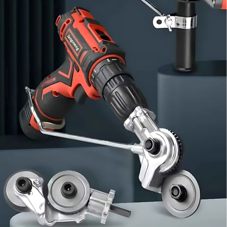 ShearCutter – Elektrische Boorhulpstukk Metaal Laken Snijder Universele Set