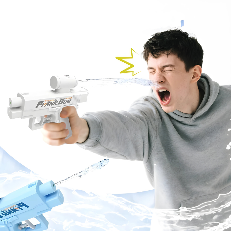 Kletshuts™ DualGun 1+1 GRATIS: Duaal Mondstuk Grap Waterpistool