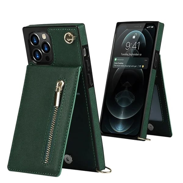 Crossbody Portemonneehoesje Voor iPhone Met Kaarthouder