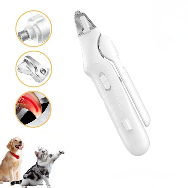 SamenCare™ Pro: 2-in-1 Nagelschaar & Vijl met LED