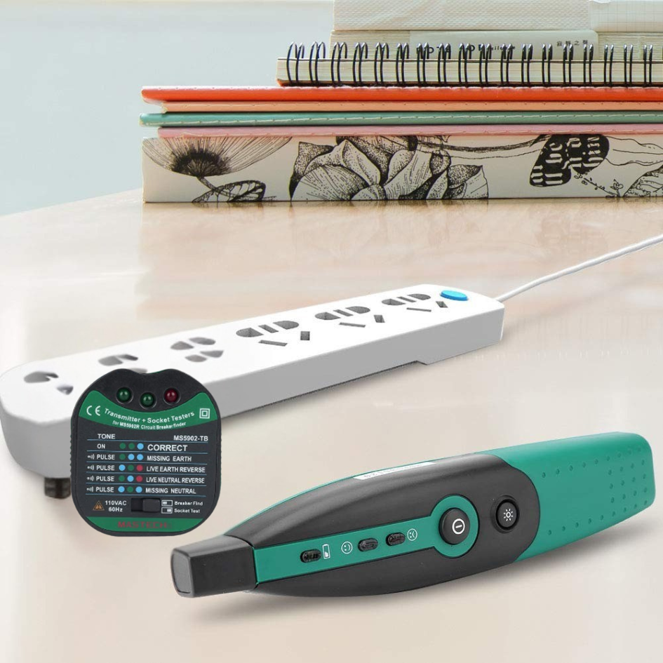 FuseFinder – Zekeringbreker En Stopcontacttester Met Zaklamp