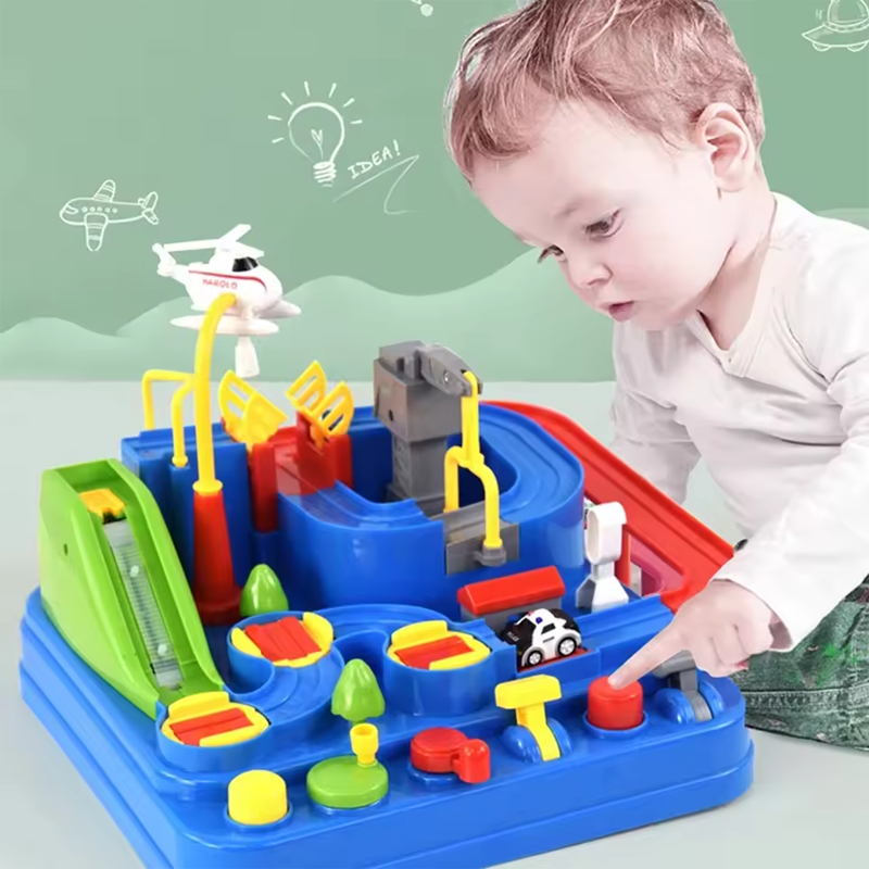 Kletshuts™ AdventureTrack: Interactief Educatief Auto Avontuur Baan