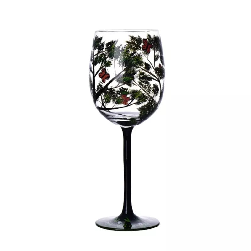SeasonsGlass - Vier Seizoenen Boom Wijn Glas