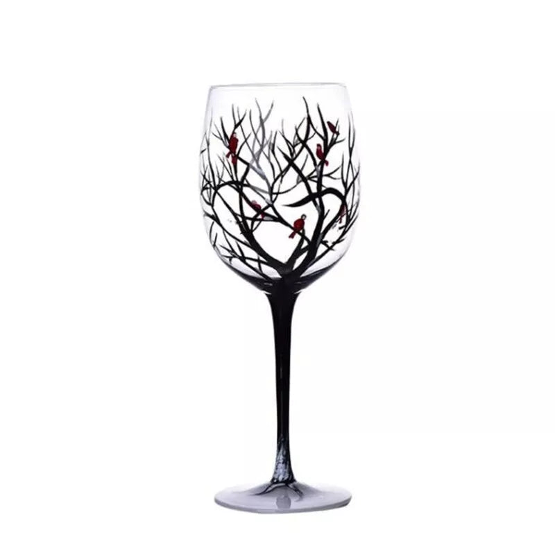 SeasonsGlass - Vier Seizoenen Boom Wijn Glas