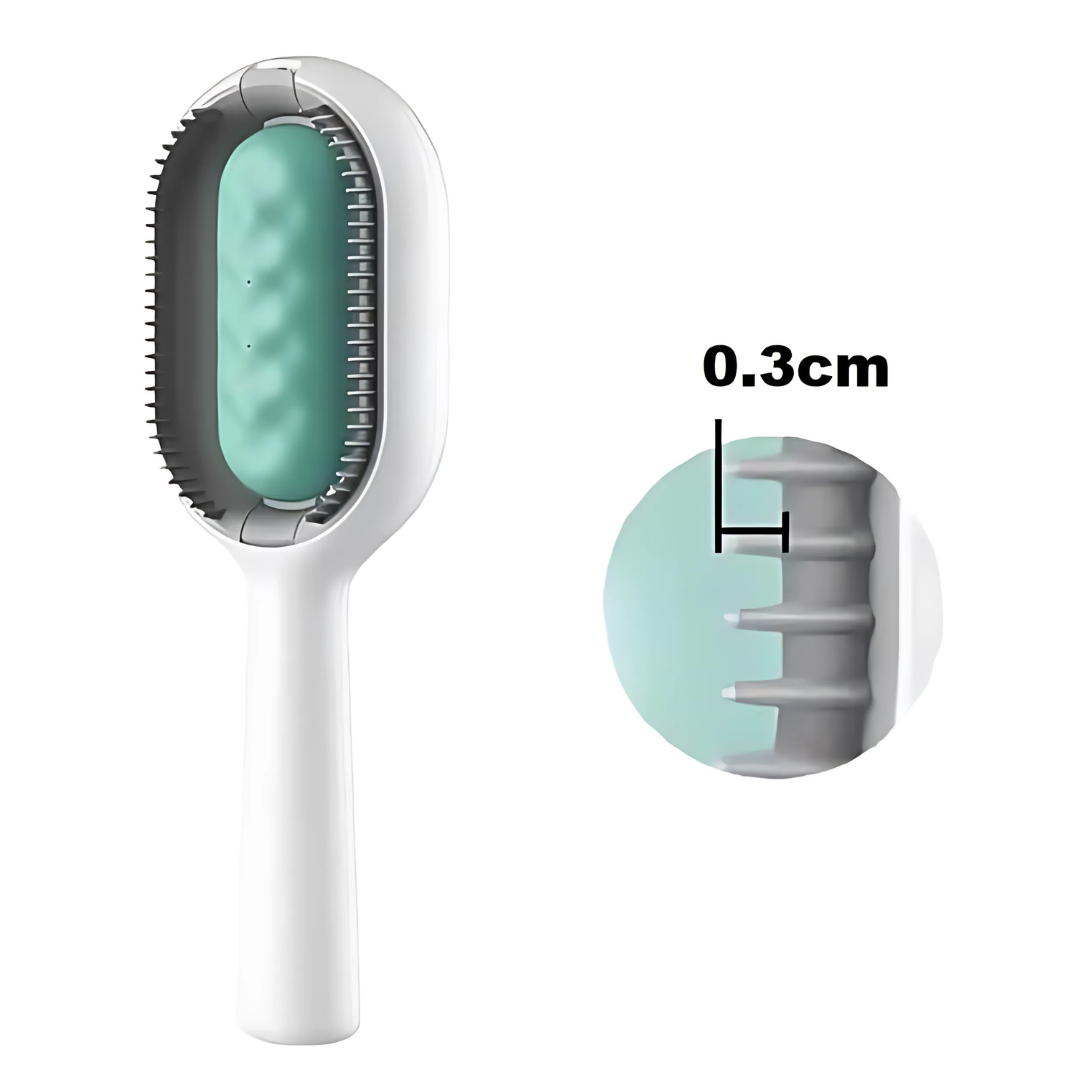 DogCatFri™ GroomingBrush 1+1 GRATIS: Huisdierhaarverwijderaar En Massageborstel