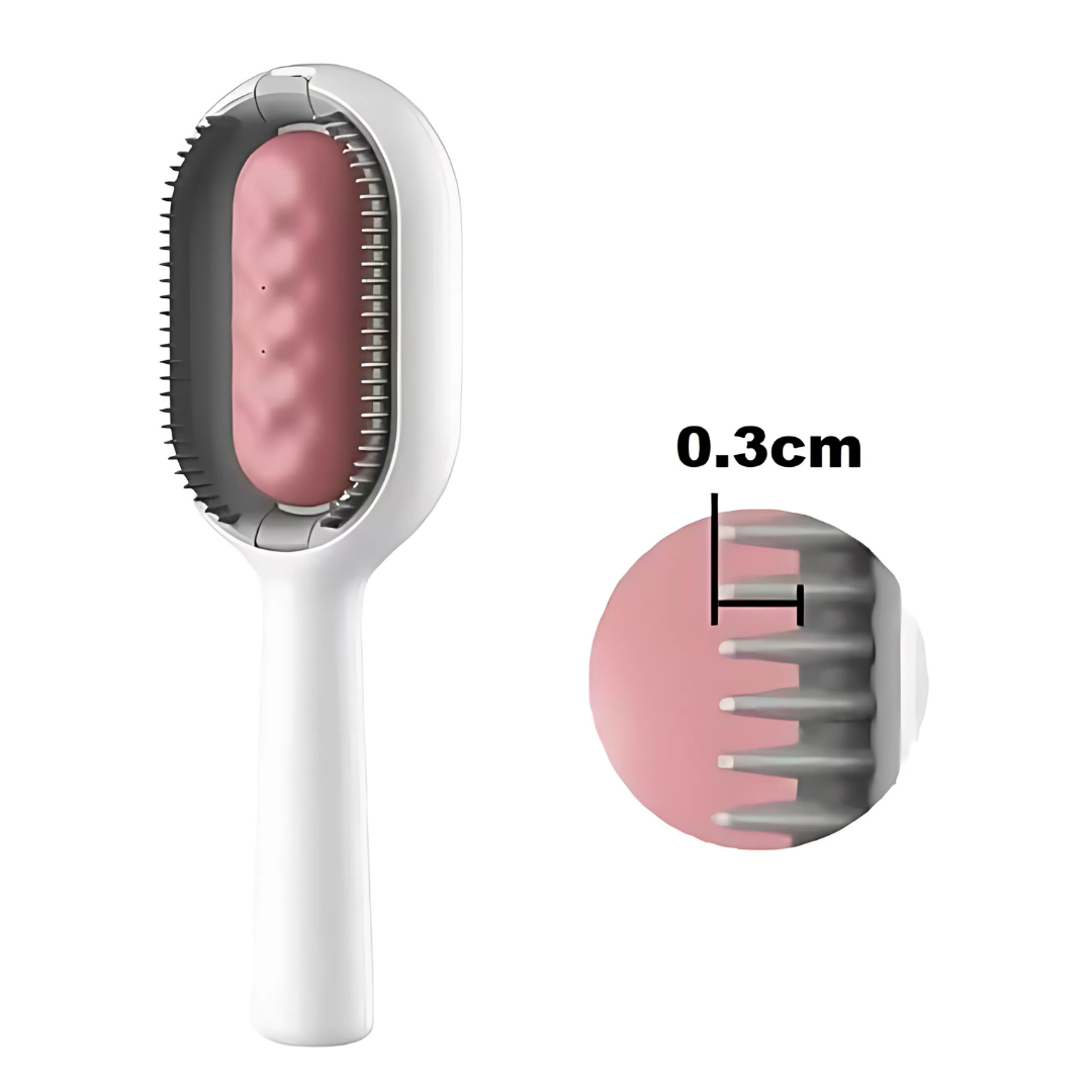 DogCatFri™ GroomingBrush 1+1 GRATIS: Huisdierhaarverwijderaar En Massageborstel