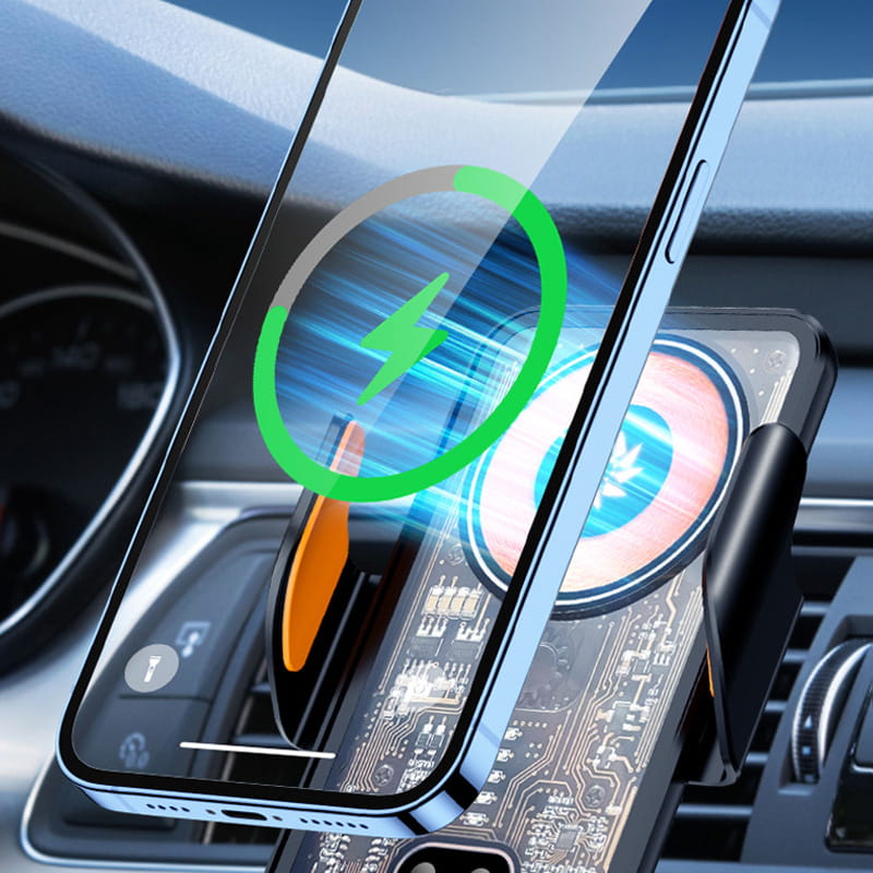 📱Draadloze snellader voor mobiele telefoons in de auto （Onmiddellijke verzending🌍）