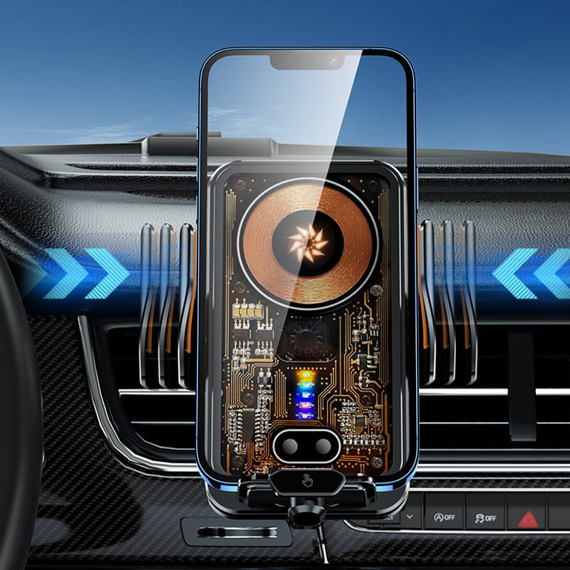 📱Draadloze snellader voor mobiele telefoons in de auto （Onmiddellijke verzending🌍）