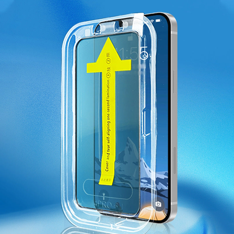 Transparante Telefoon Scherm Beschermer met Gereedschappen voor Eenvoudige Installatie