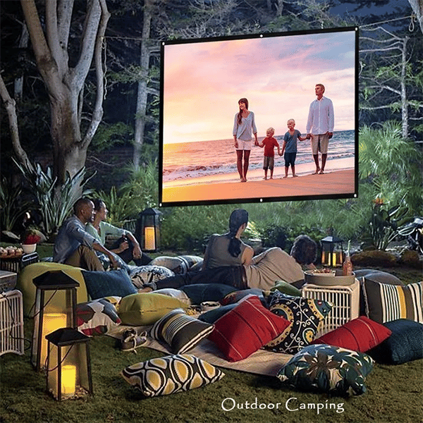 🎬 50% KORTING – Gigantisch Draagbaar Buitenbioscoop Scherm 🌟 4K HD & Verstelbare Standaard!