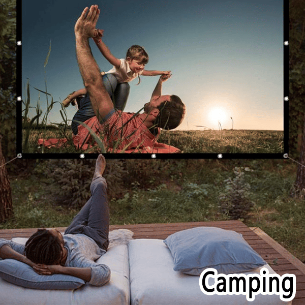 🎬 50% KORTING – Gigantisch Draagbaar Buitenbioscoop Scherm 🌟 4K HD & Verstelbare Standaard!