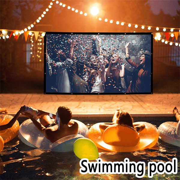 🎬 50% KORTING – Gigantisch Draagbaar Buitenbioscoop Scherm 🌟 4K HD & Verstelbare Standaard!