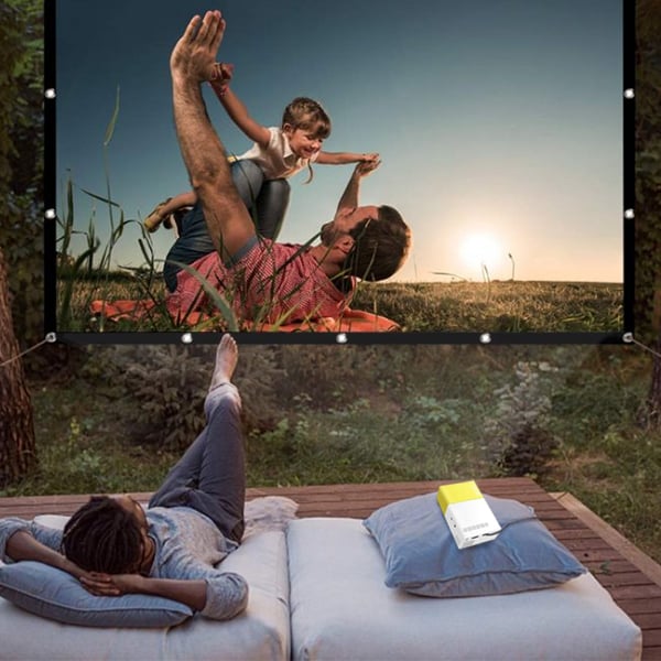 🎬 50% KORTING – Gigantisch Draagbaar Buitenbioscoop Scherm 🌟 4K HD & Verstelbare Standaard!