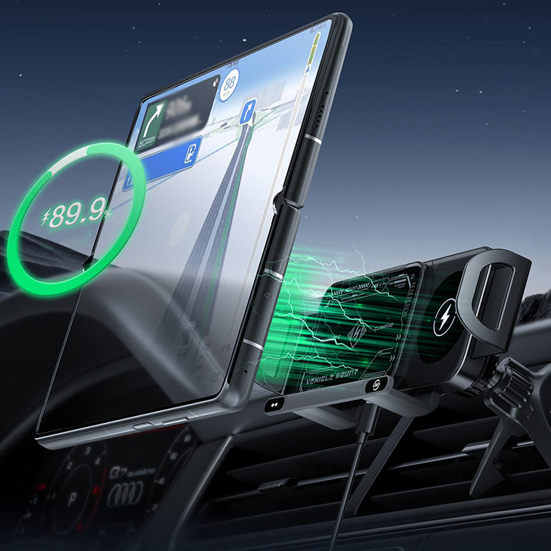 Hoog Intelligent Vouwbaar Scherm Auto Draadloos Opladen Telefoonhouder