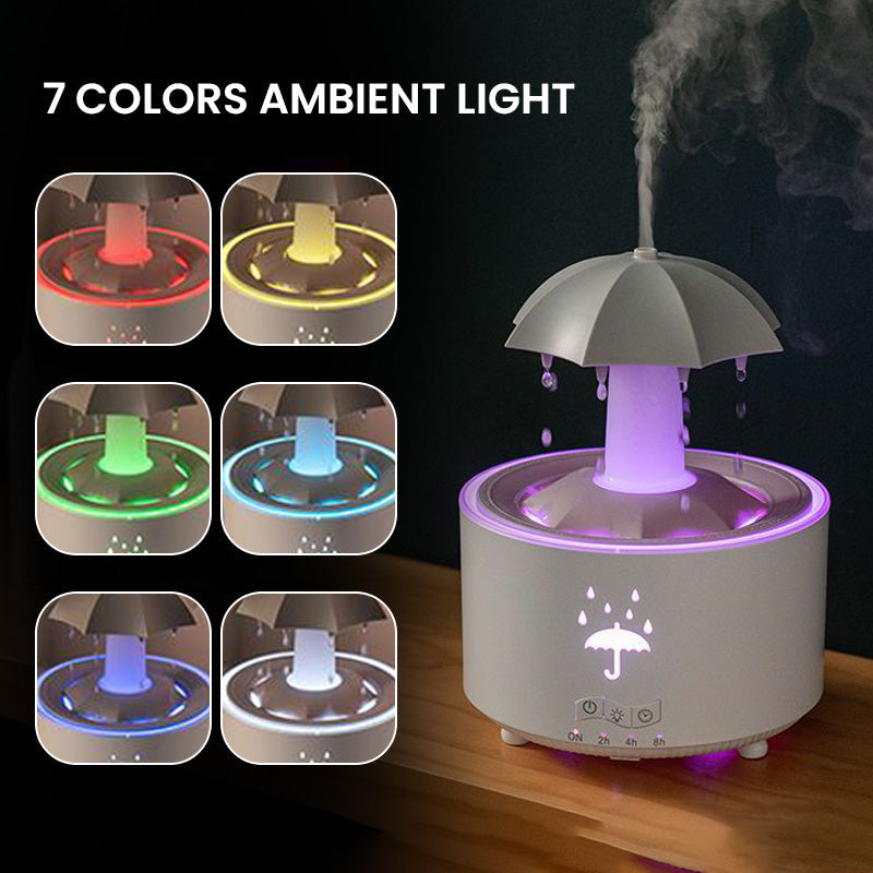 🌧️ De #1 Virale Regenval Diffuser 💦 Verlicht, Ontspan & Adem Diep 🌈