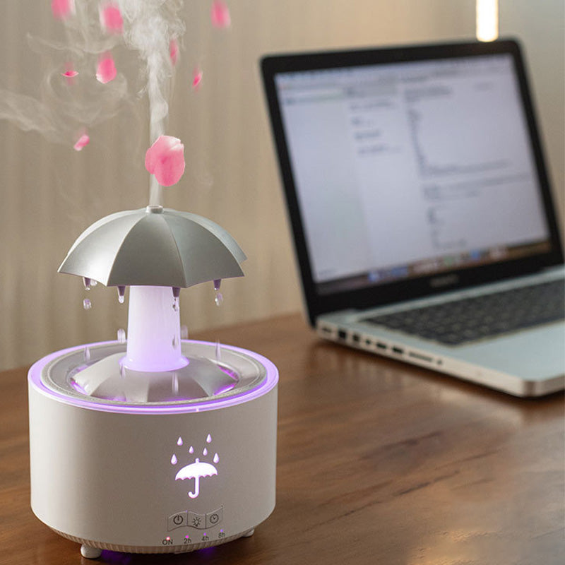 🌧️ De #1 Virale Regenval Diffuser 💦 Verlicht, Ontspan & Adem Diep 🌈