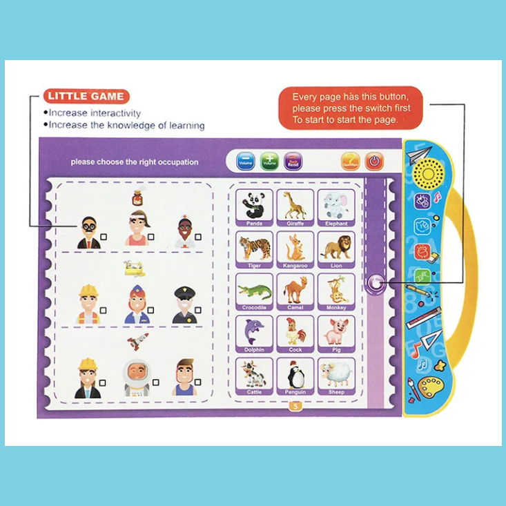 Kletshuts™ TalkBook:  Interactief Leerpratend Boek