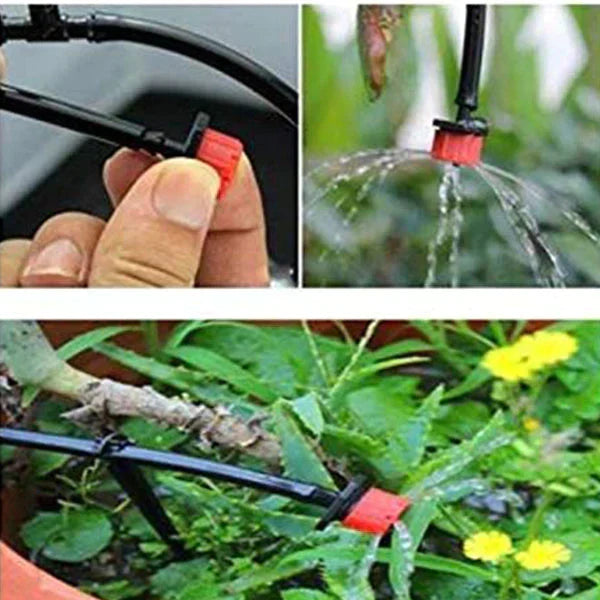WaterDrippers - Mini Water Druppelaars Met Verstelbare Sprinklerkoppen
