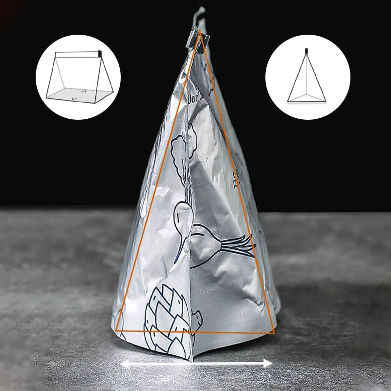 Globetrek° SealableBag: Herbruikbare Aluminium Afsluitbare Opbergzak Voor Voedsel