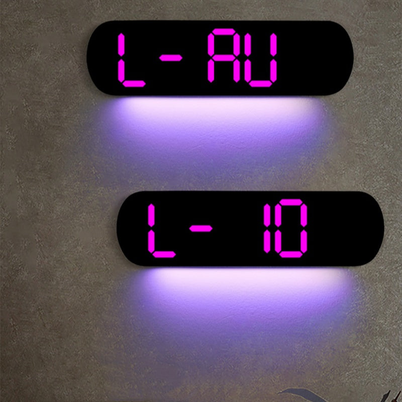 ⏰🔥 Mega Groot Digitale Wandklok – Altijd Perfecte Tijd in Één Oogopslag!