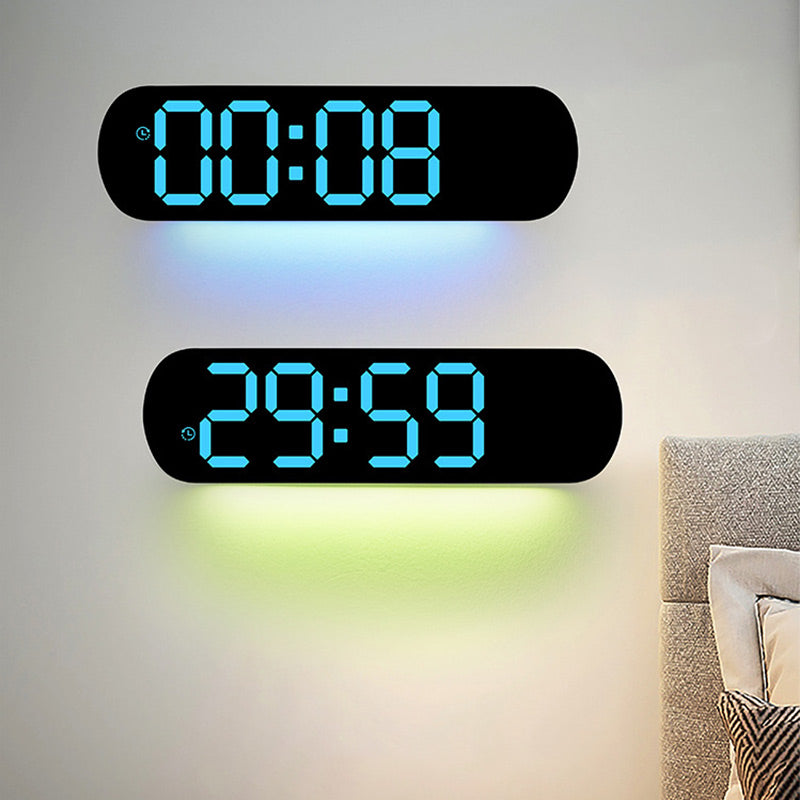 ⏰🔥 Mega Groot Digitale Wandklok – Altijd Perfecte Tijd in Één Oogopslag!