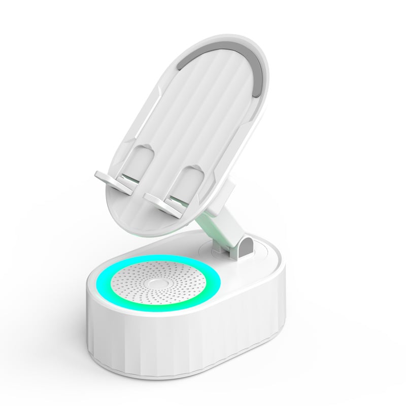 🚀 Next-Level Gadget! 50% KORTING – 5-in-1 Smart Phone Stand met Speaker & Draadloos Opladen ⚡📱