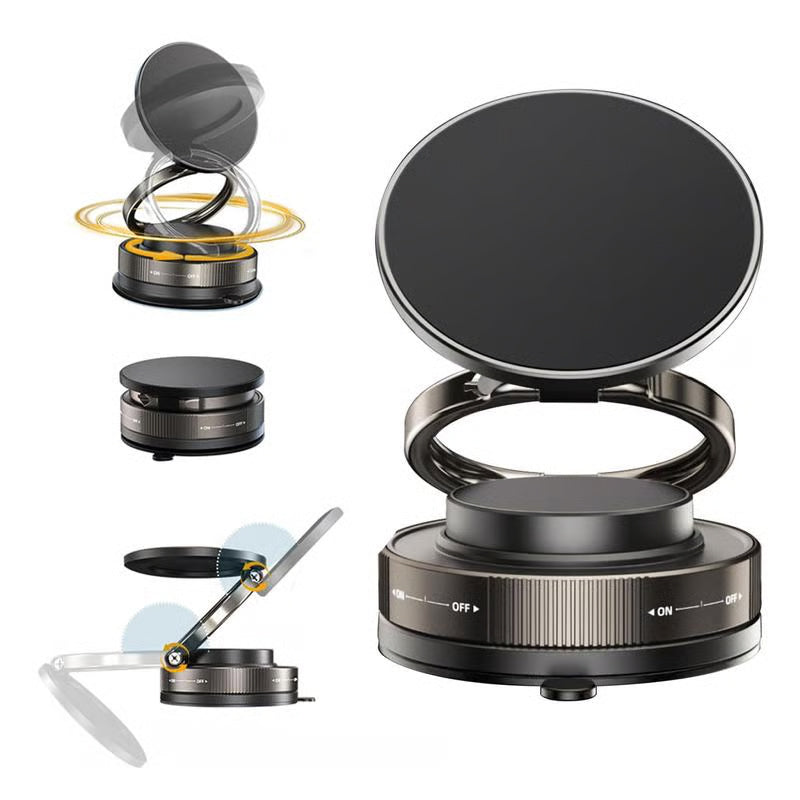🔥Koop meer, bespaar meer🔄360° verstelbare vacuüm magnetische telefoonhouder📱🚗