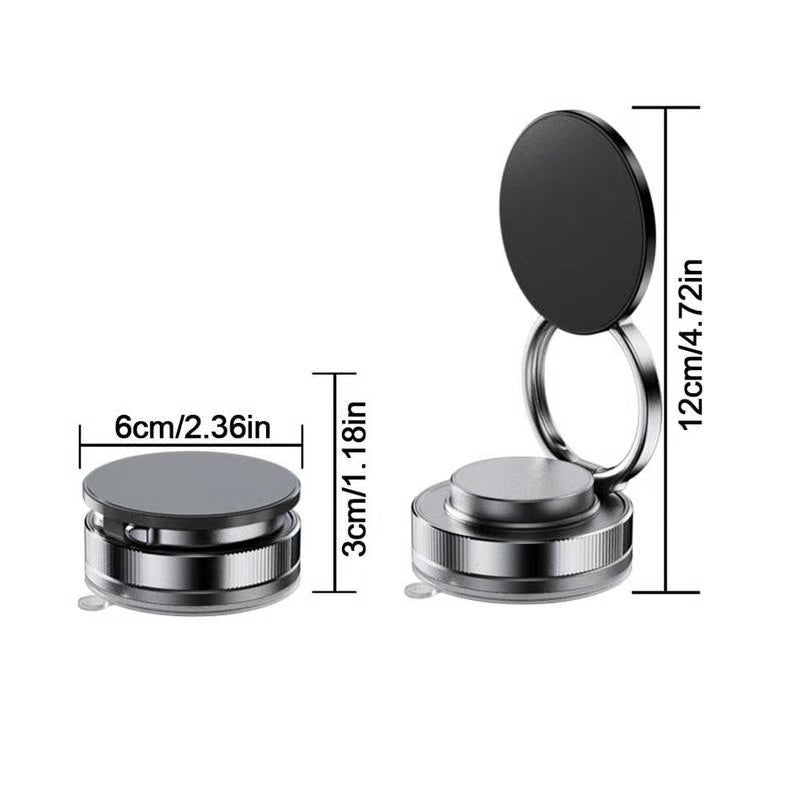 🔥Koop meer, bespaar meer🔄360° verstelbare vacuüm magnetische telefoonhouder📱🚗