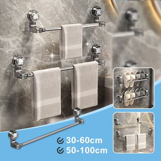 Verstelbare Zuignap Handdoekstang