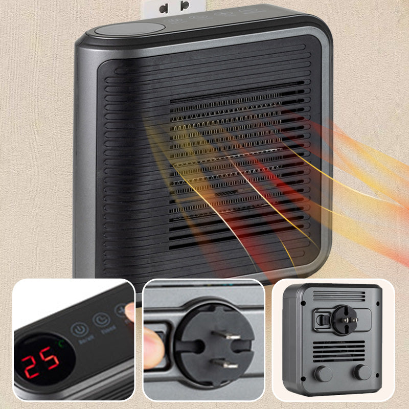 🔥 NIEUW!50% KORTING – 800W Muurverwarmer! ❄️ Warm je kamer snel op 🌟 Instelbare thermostaat + 3U timer 🔌 Ruimtebesparend & Veilig!