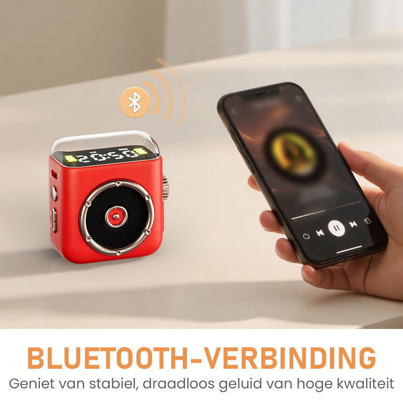 🔊 Nieuw! Magnetische Mini Speaker 💥 360° Sound & LED Light Show 🎶