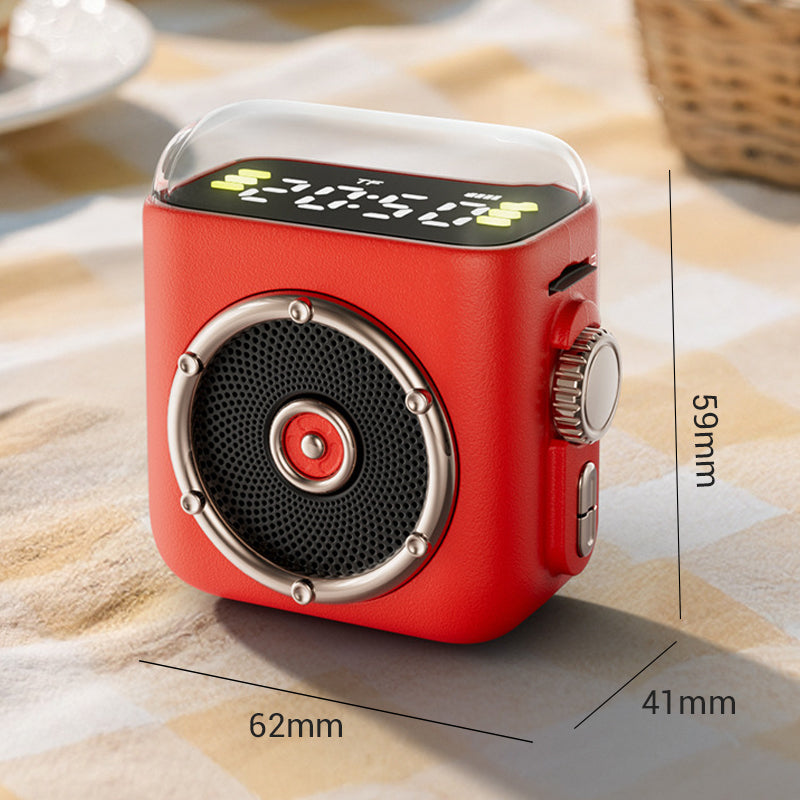 🔊 Nieuw! Magnetische Mini Speaker 💥 360° Sound & LED Light Show 🎶