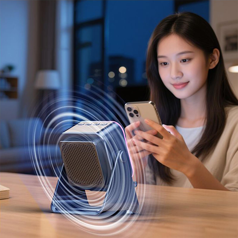 ⚡️ 5-in-1 Smart Bluetooth Speaker – Opladen, Luisteren & Kijken in Stijl!
