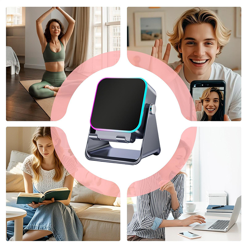 ⚡️ 5-in-1 Smart Bluetooth Speaker – Opladen, Luisteren & Kijken in Stijl!