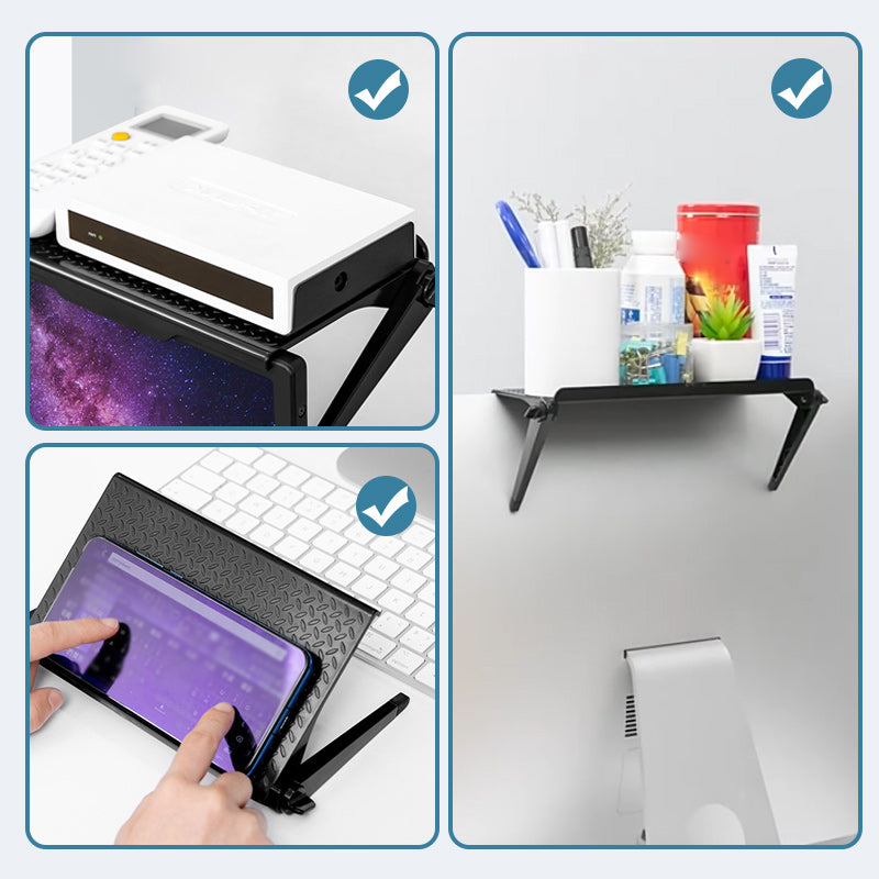 📺🛠️ Verstelbare TV-Bovenplank Zonder Boren – Sturdy, Multifunctioneel & Universeel Pasvorm (Snel Organiseren Thuis!)