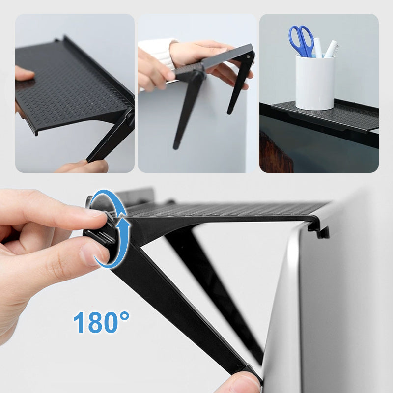 📺🛠️ Verstelbare TV-Bovenplank Zonder Boren – Sturdy, Multifunctioneel & Universeel Pasvorm (Snel Organiseren Thuis!)