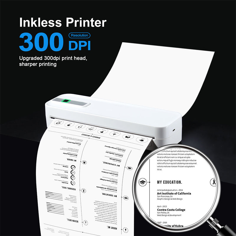 🌑 Black Friday • 50% KORTING! Draagbare Bluetooth-thermische printer – Snel, compact en ideaal voor labels & notities!