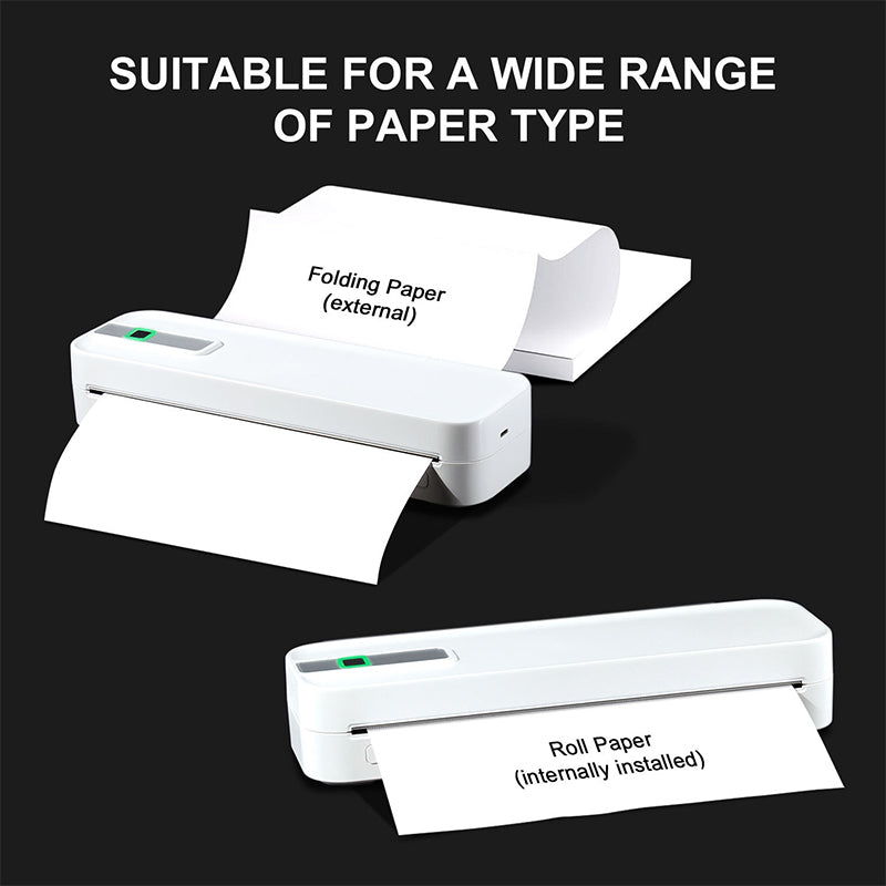 🌑 Black Friday • 50% KORTING! Draagbare Bluetooth-thermische printer – Snel, compact en ideaal voor labels & notities!